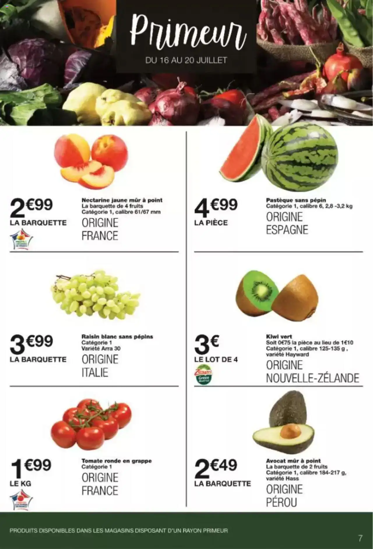 Monoprix catalogue - page 7 - valable à partir du 15/07/2025
