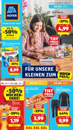 Vorschau Hofer Flugblatt gültig ab 23.01.2026