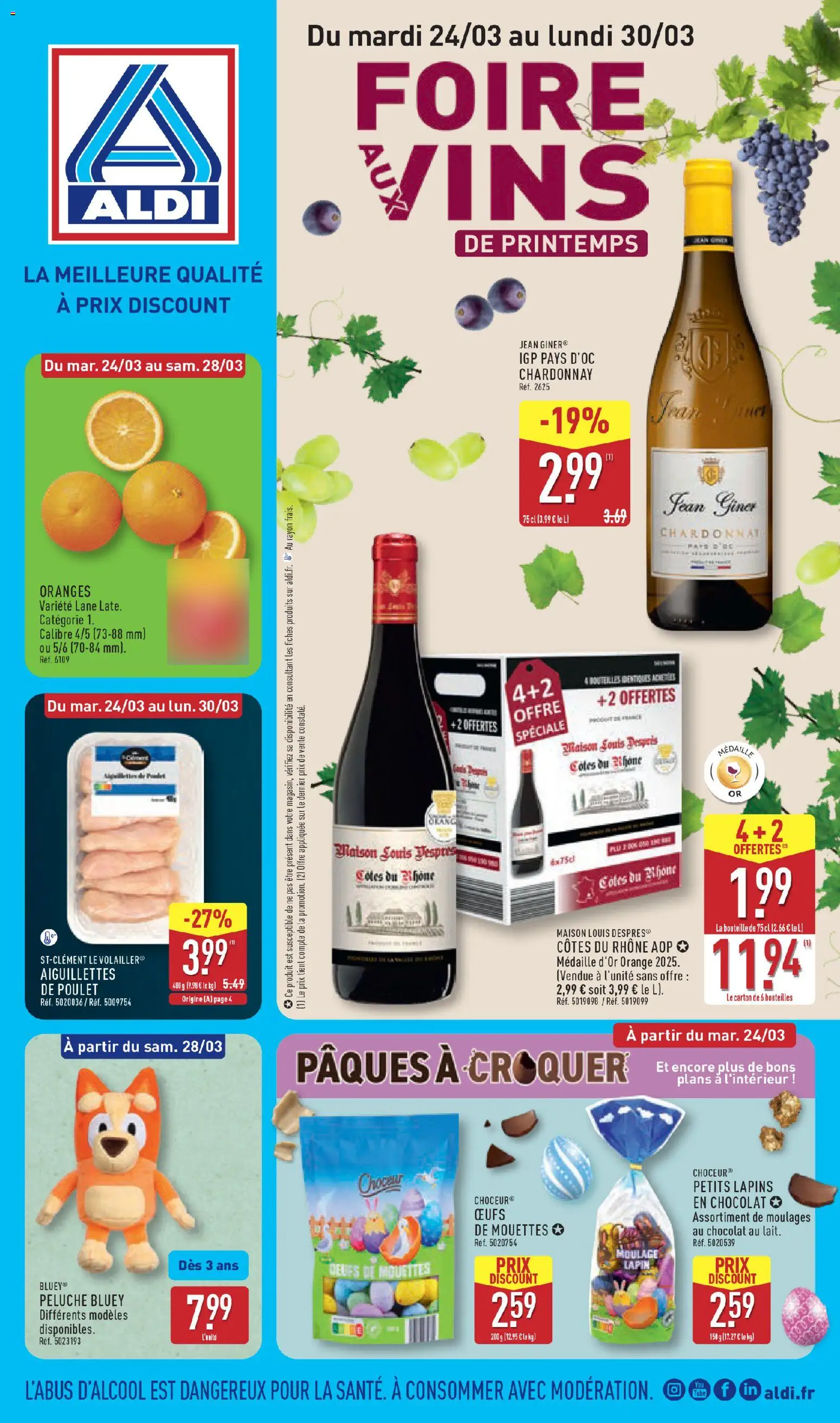 Aldi - Catalogue de la semaine 13 - page 1 - valable à partir du 24/03/2026