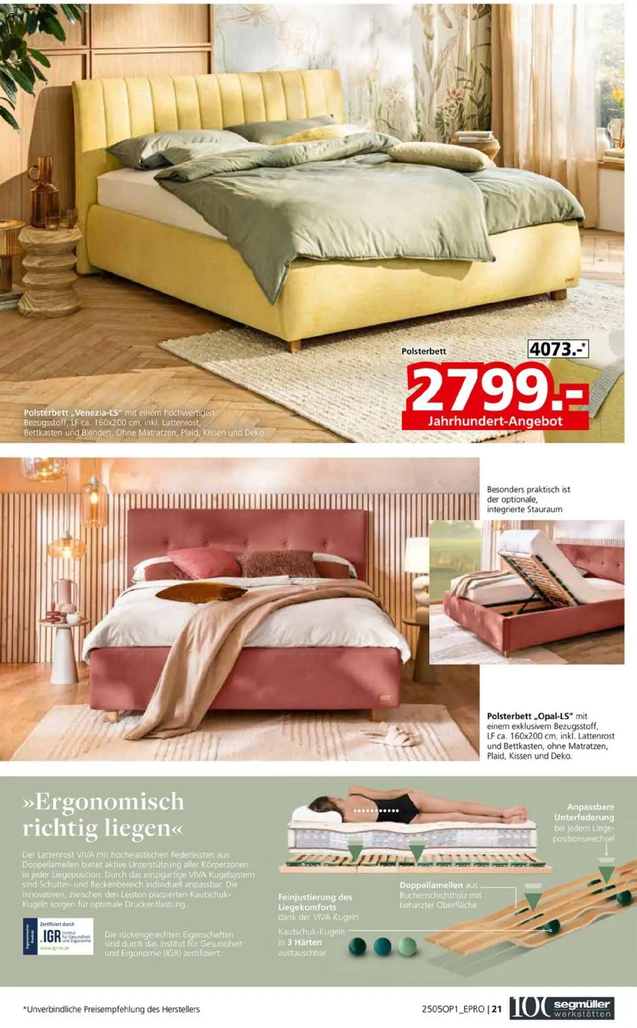 Segmüller Jahrhundert Angebote - Seite 21 - gültig ab 01.09.2025