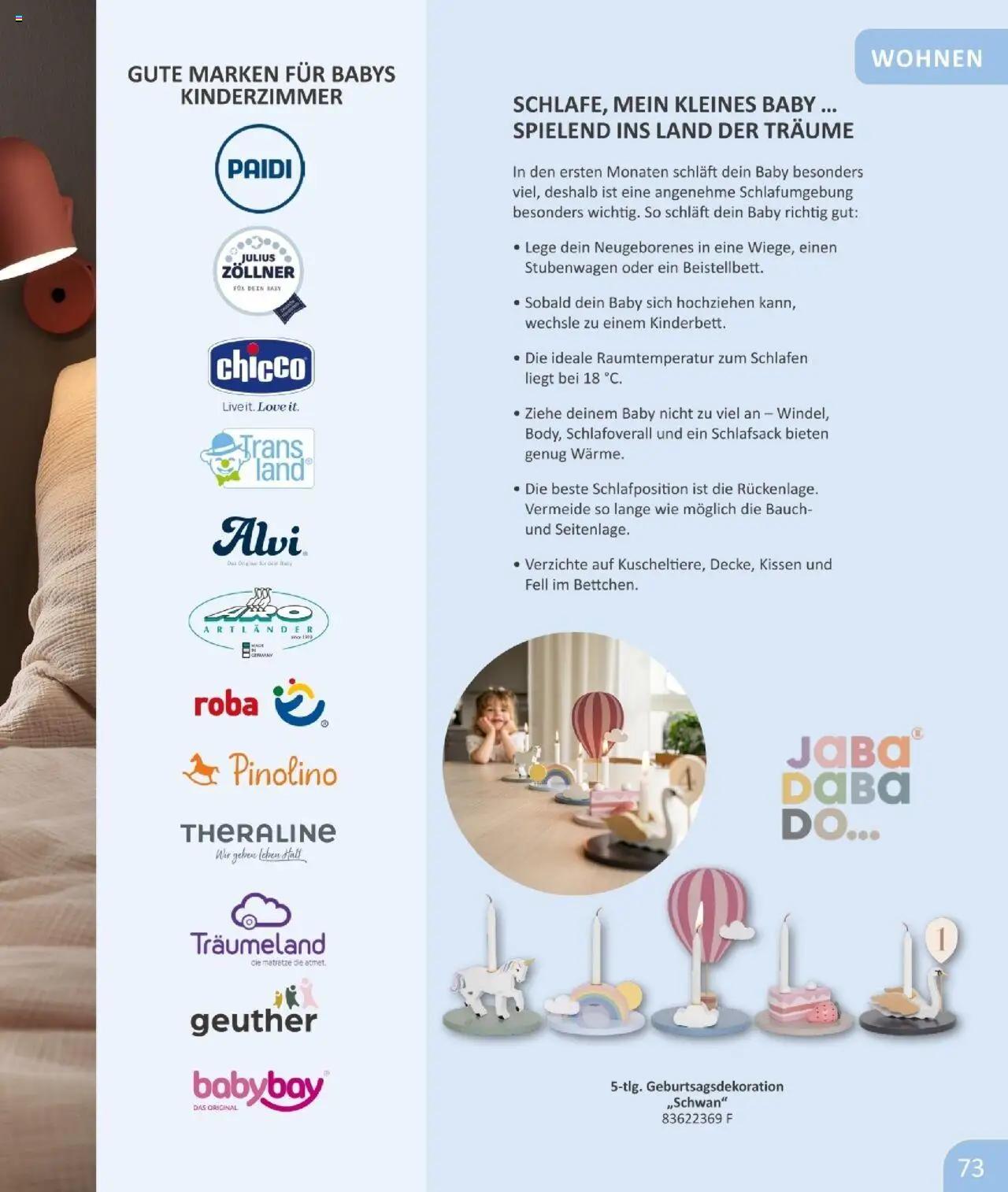 Vedes - Babykatalog - Seite 73 - gültig ab 01.07.2025