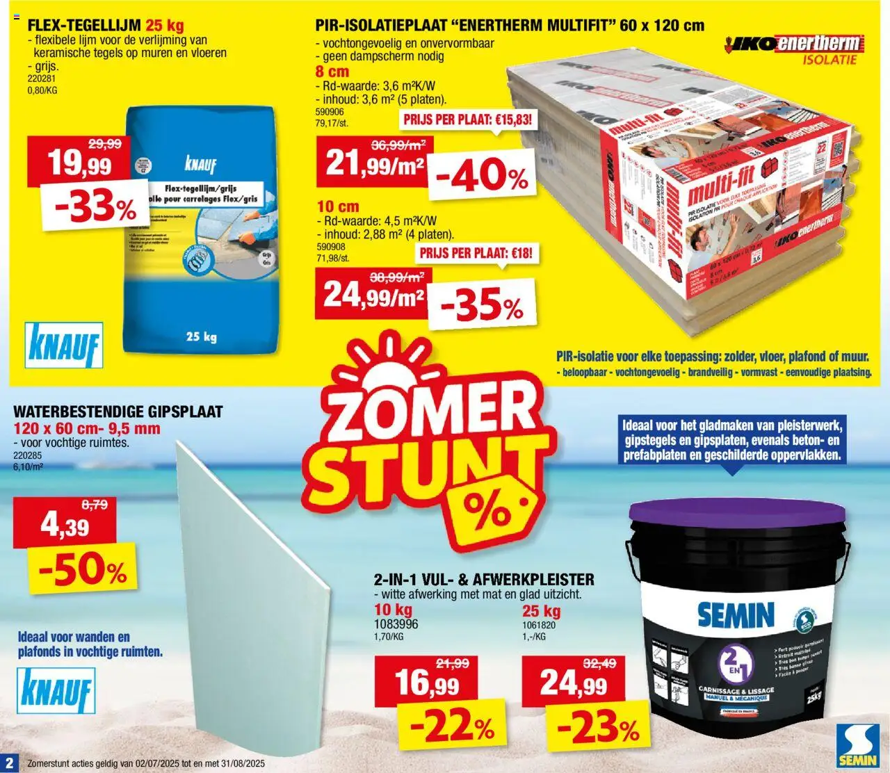 Hubo folder - pagina 2- geldig vanaf 16/07/2025