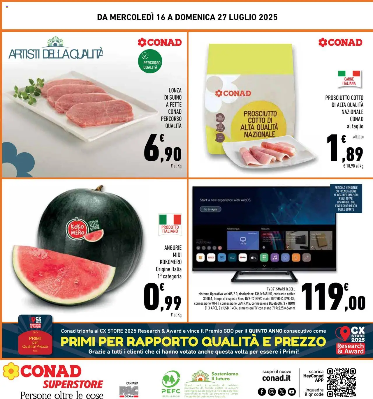 Conad Superstore Campania catalogo - pagina 32 - valido dal 16/07/2025