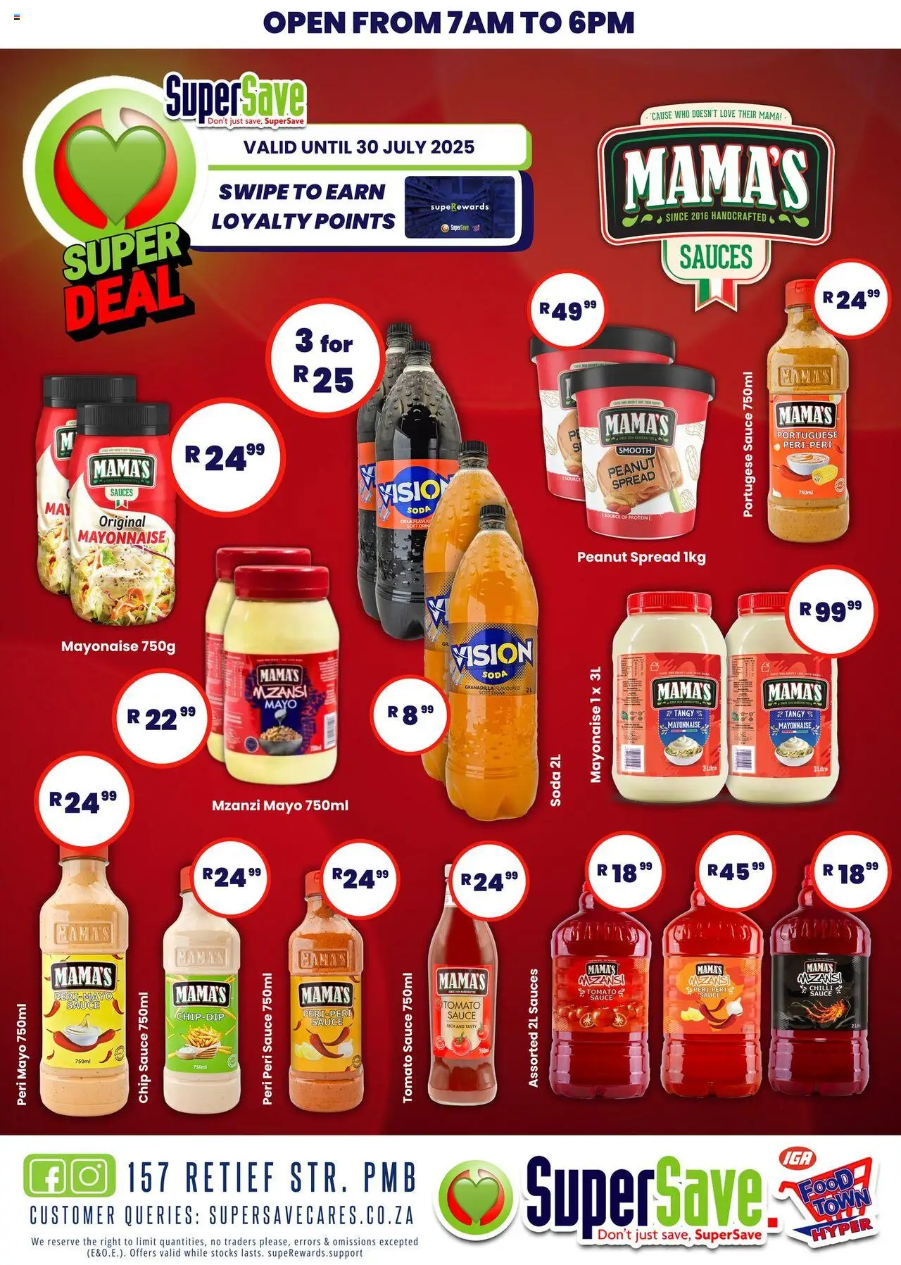 Super Save Mama’s finest - page 2- valid from 11/07/2025