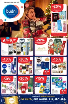 Vorschau Budni Prospekt 	 gültig ab 15.12.2025