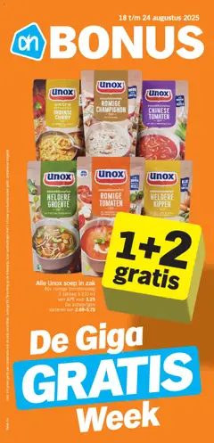 Albert Heijn - Folder week 34 geldig vanaf 18-08-2025