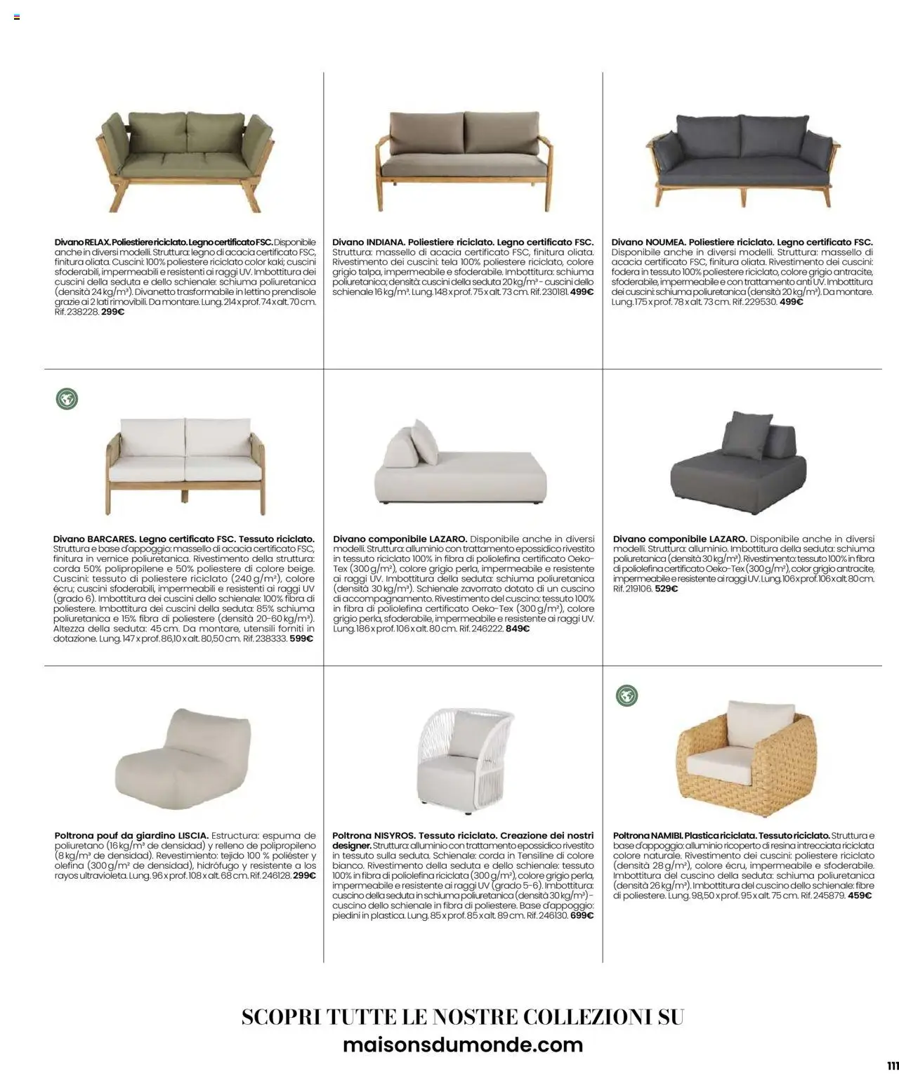 Volantino Maisons du Monde	 - pagina 113 - valido dal 17/03/2025