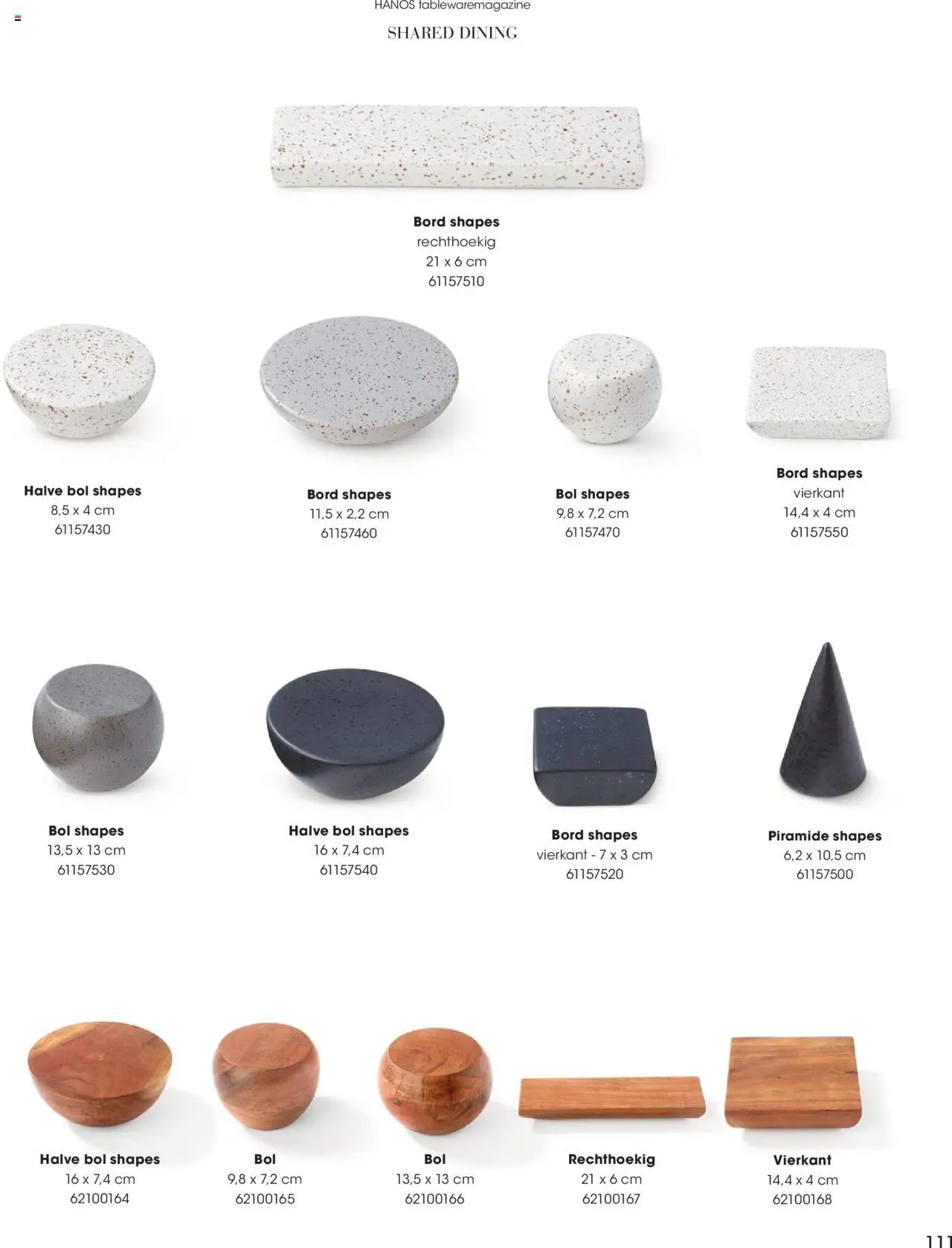 Hanos - Tableware magazine 2025-2026 - page 111- valid from 01-09-2025