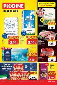Plodine katalog od 15.04.2026
