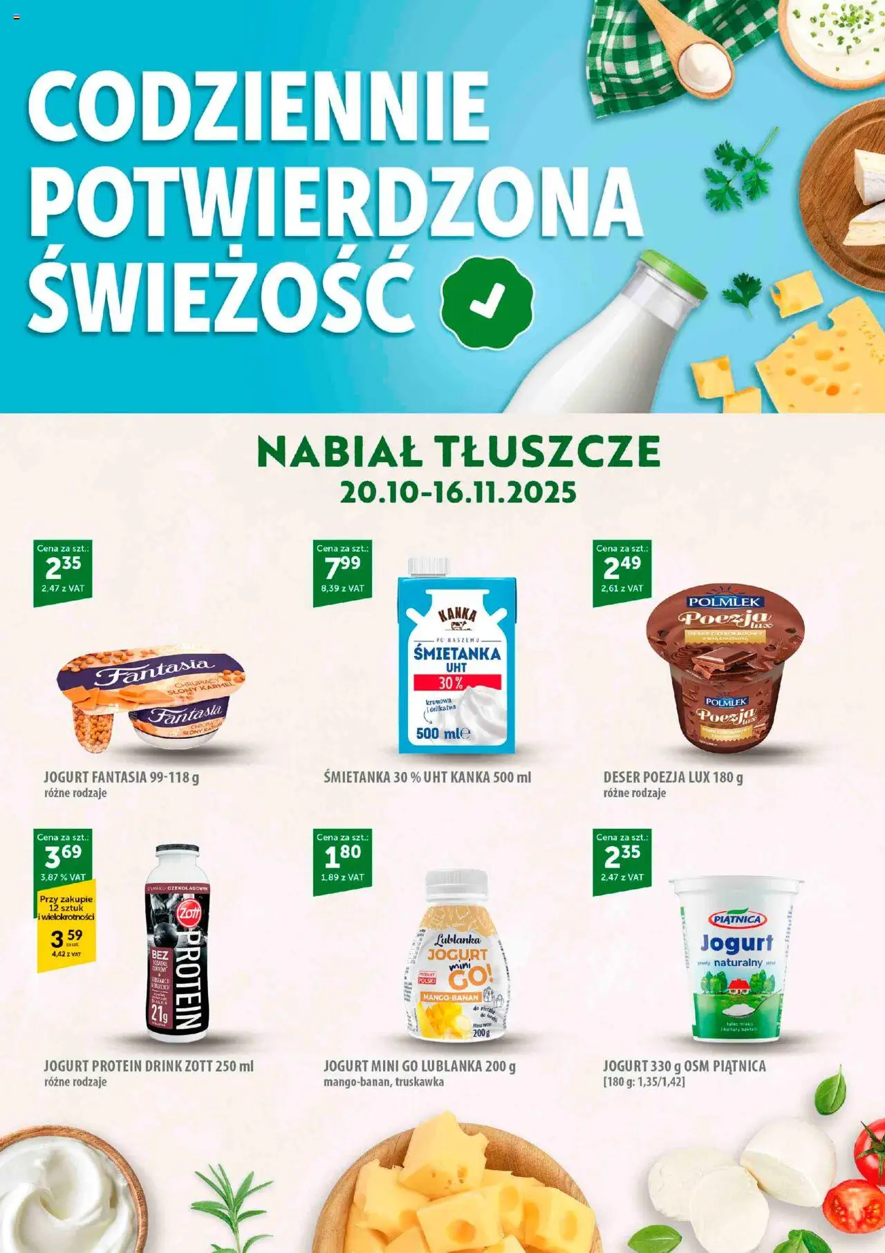 Eurocash Gazetka - Codziennie Potwierdzona Świeżość - strona 1- ważny od 20.10.2025