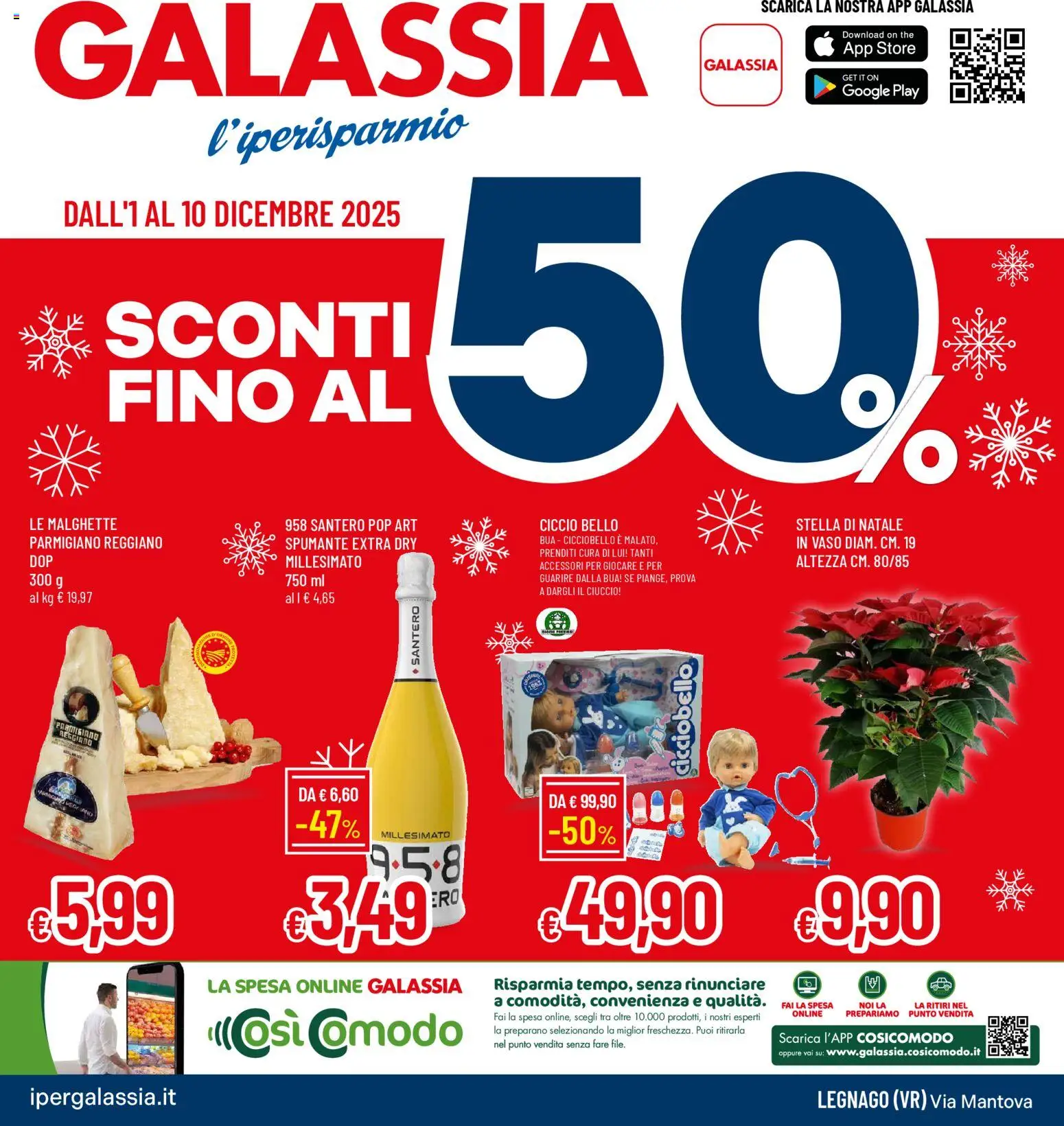 Galassia Legnago catalogo - pagina 1 - valido dal 01/12/2025