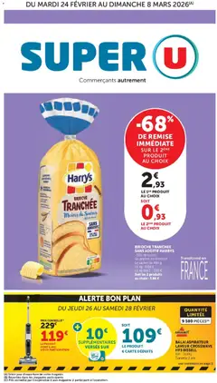 Aperçu Super U catalogue valable à partir du 24/02/2026