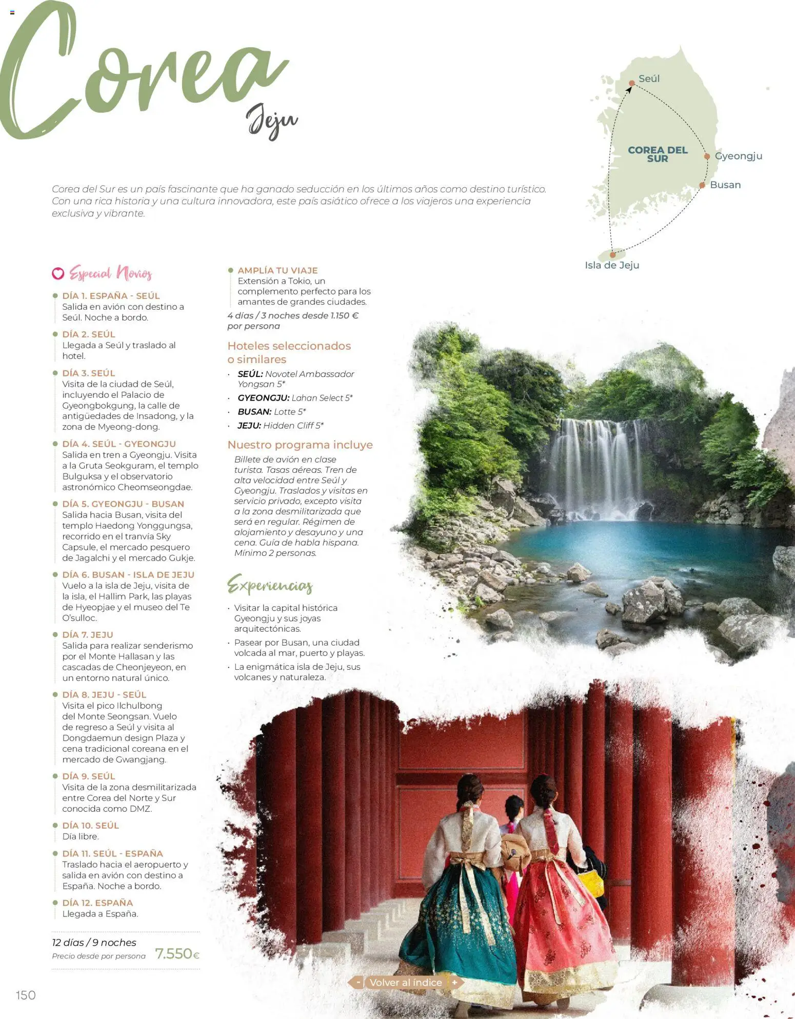 Viajes El Corte Inglés - Catálogo Tourmundial Premium - Página de 152 - Válido desde 01/01/2026