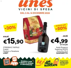 Anteprima Volantino Unes	 valida dal 03/12/2025