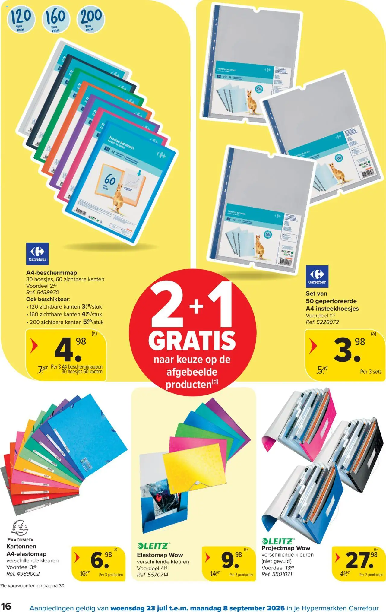Carrefour - Hypermarkten Back to School - pagina 16- geldig vanaf 23/07/2025