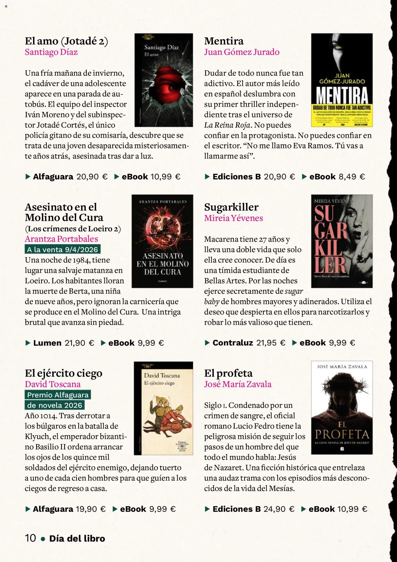 Casa del libro folleto - Página de 10 - Válido desde 01/04/2026