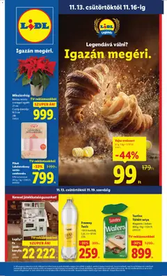 Előnézet Lidl Akciós újság érvényes 2025.11.13.-tól