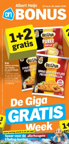 Albert Heijn folder week  / de la semaine 13 geldig vanaf 23/03/2026