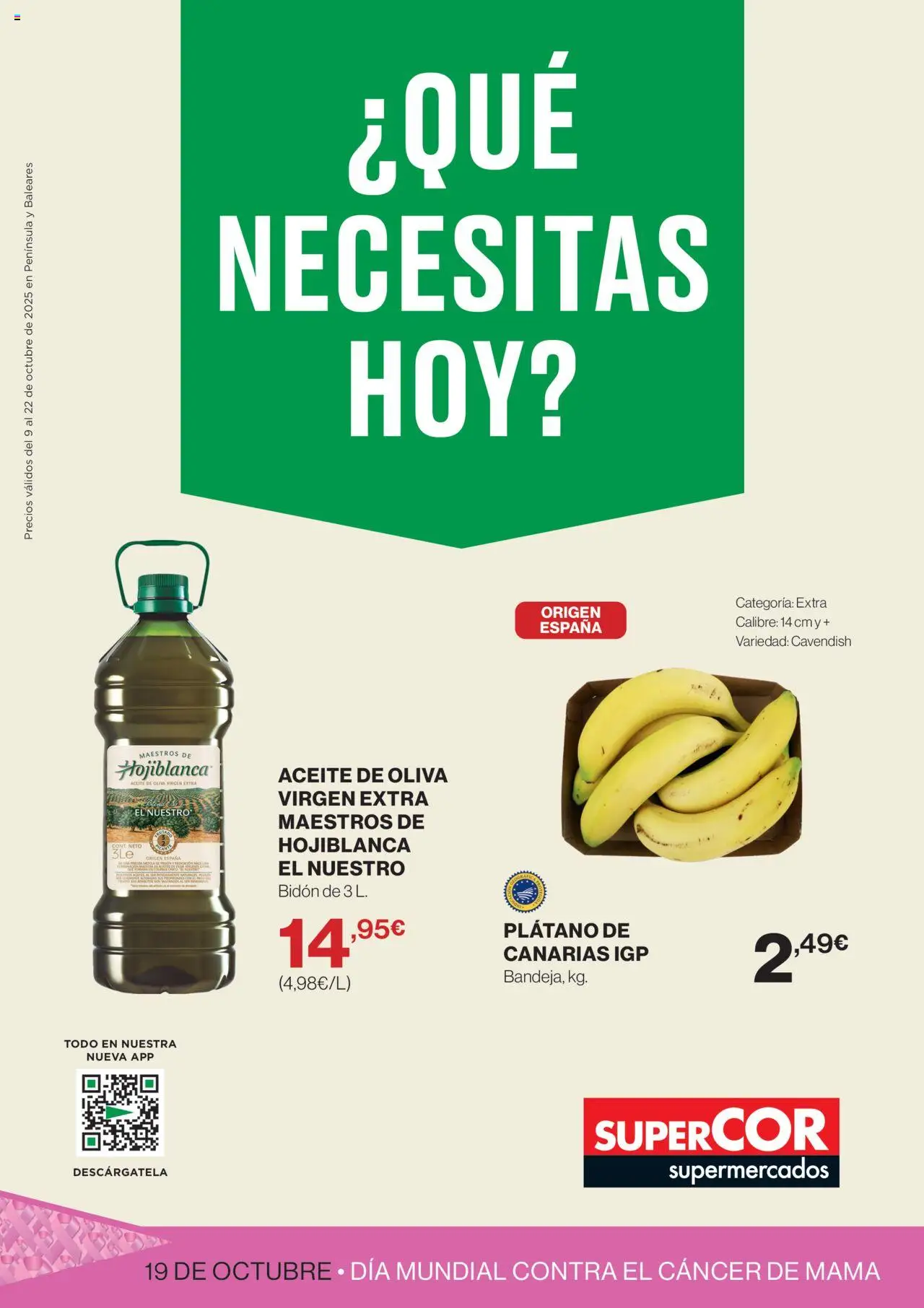 Supercor Península y Baleares - Página de 1 - Válido desde 09/10/2025