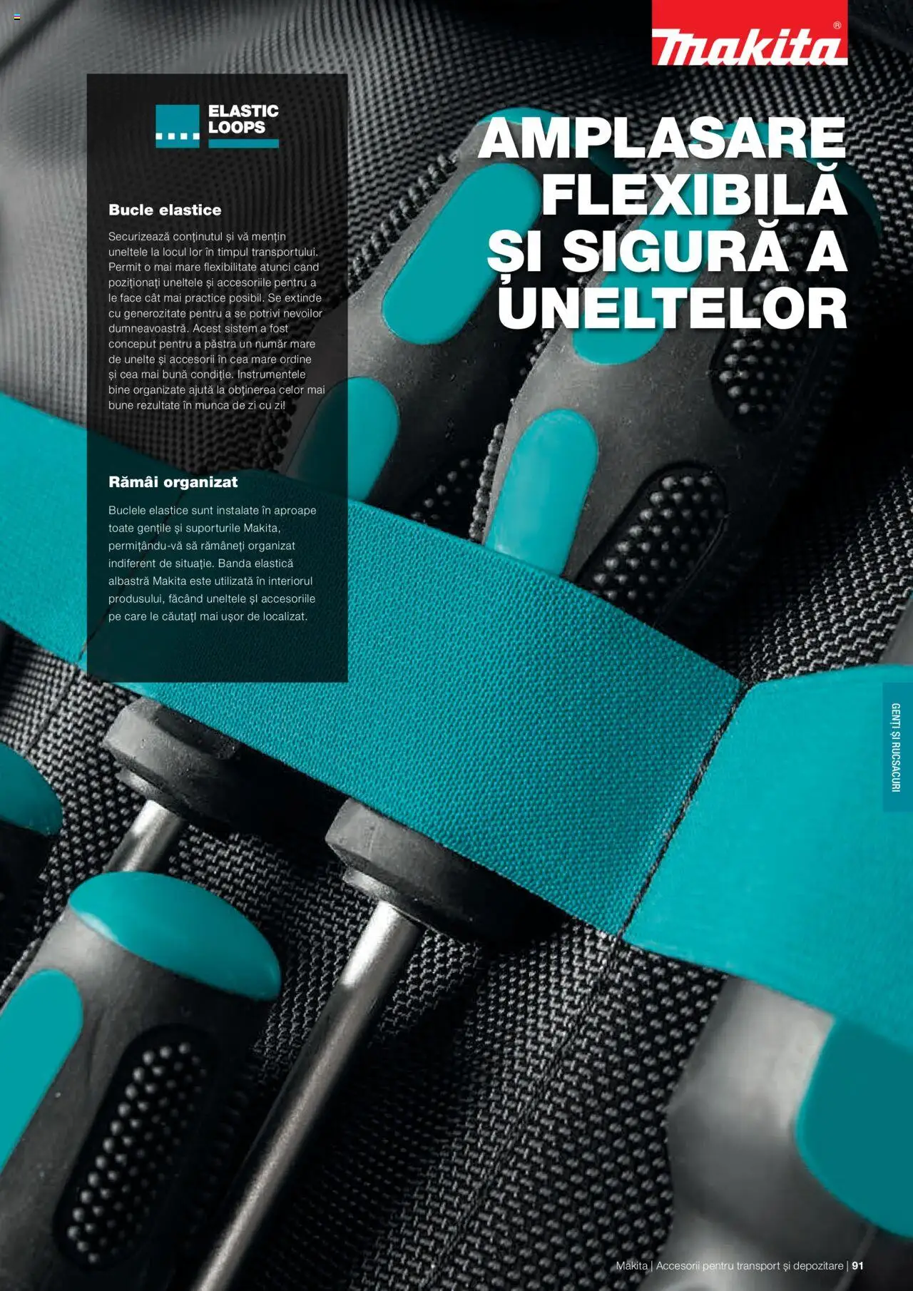 Makita catalog - Accesorii pentru transport si depozitare   - pagina 91- valabil de la 06.09.2021