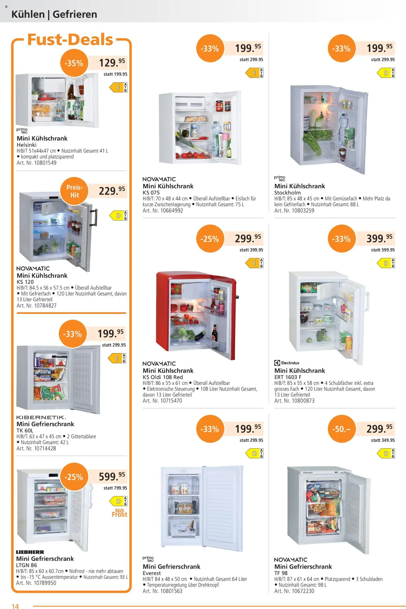 Fust aktionen - page 14- valid from 23.03.2026