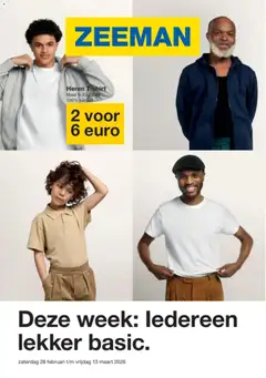 Zeeman folder geldig vanaf 28/02/2026