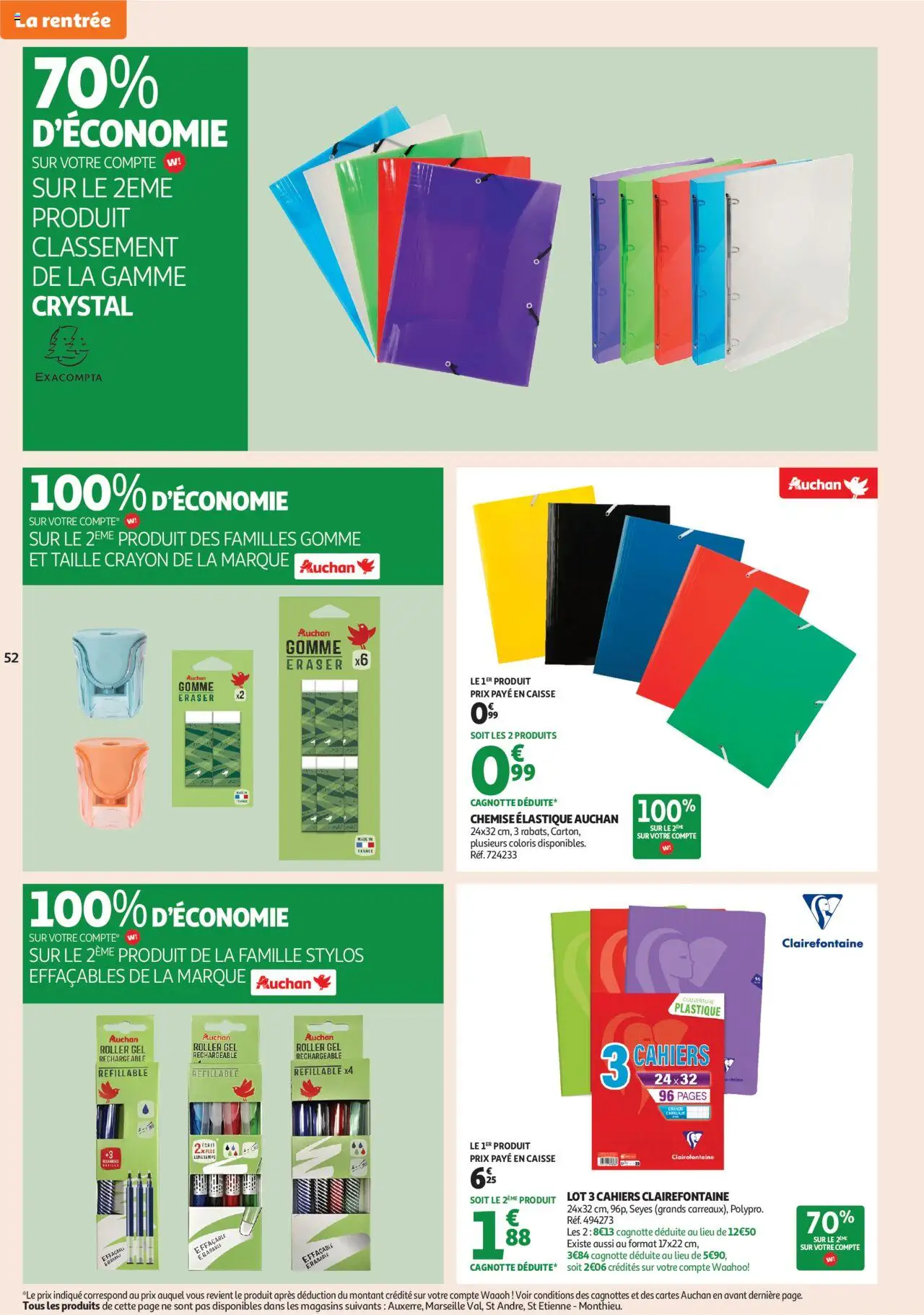 Auchan folder / publicité - pagina 52- geldig vanaf 16/07/2025