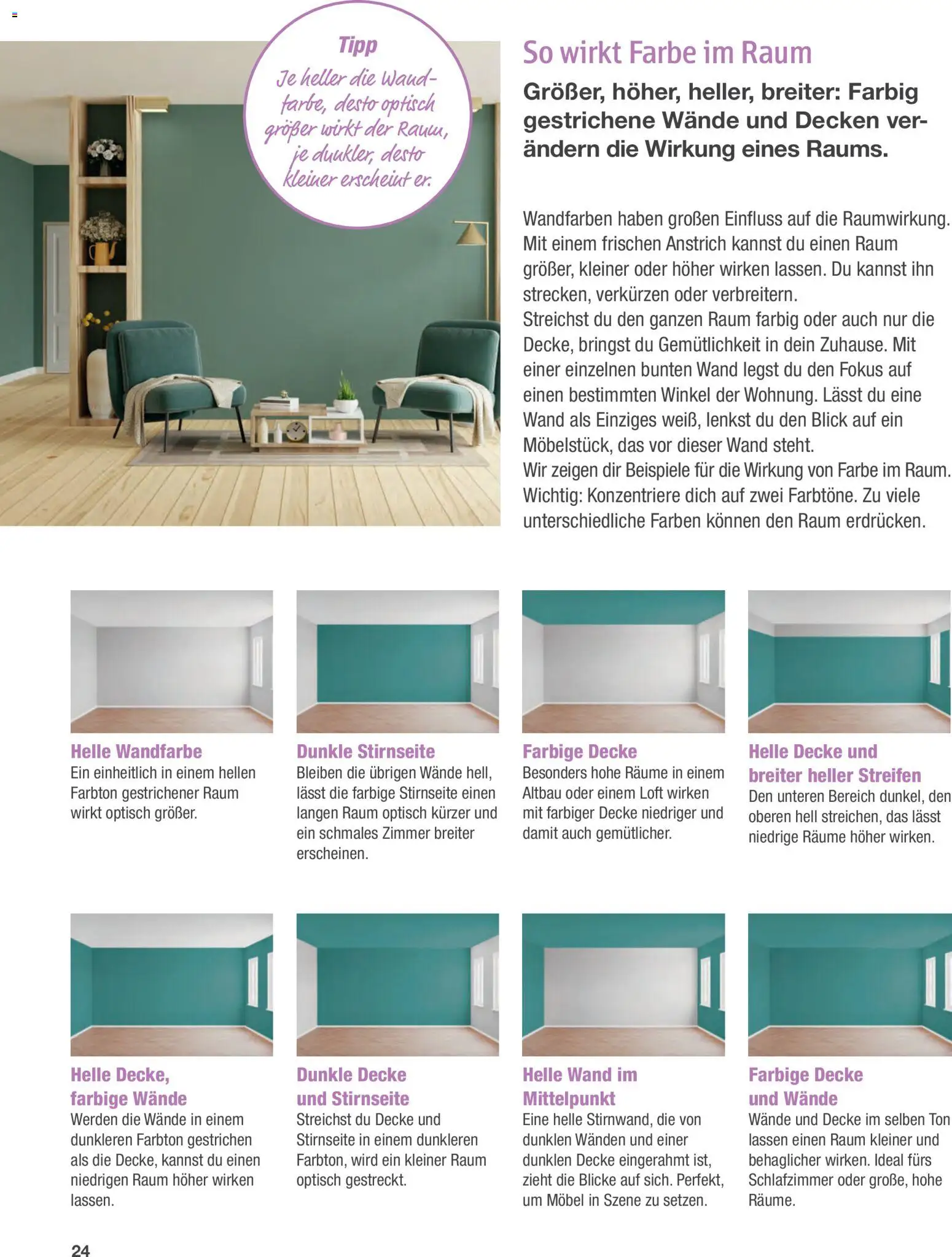 Toom Baumarkt Wände streichen und tapezieren - Seite 24 - gültig ab 01.01.2026