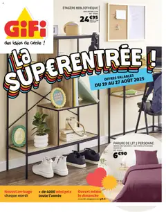 Aperçu GiFi catalogue valable à partir du 19/08/2025