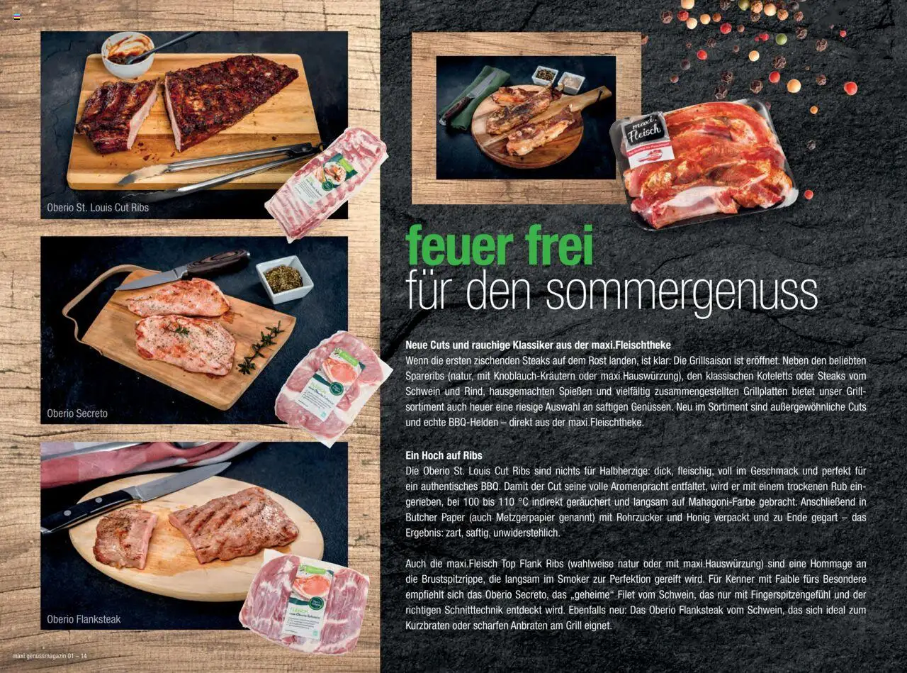 Maximarkt genuss magazin 01 - Seite 14- gültig ab 19.05.2025