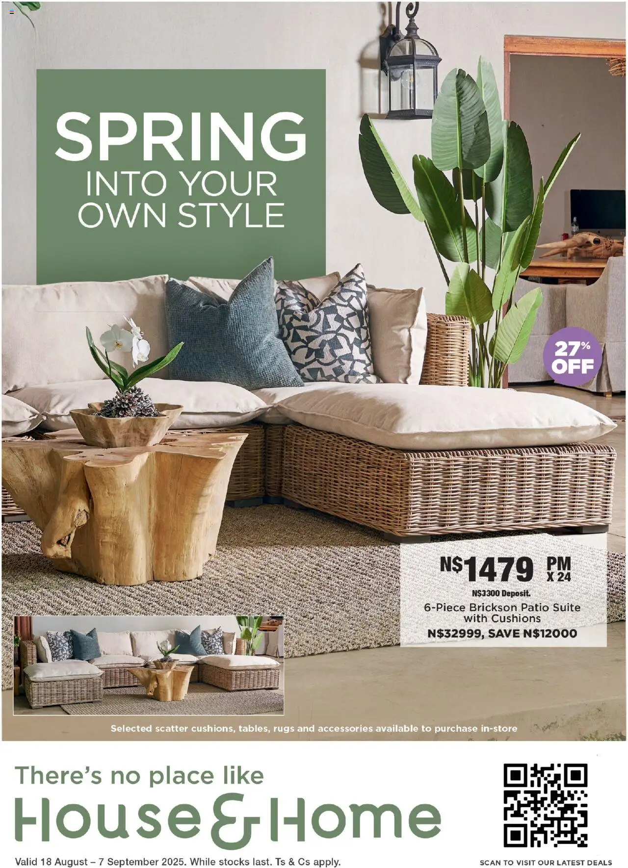 House and Home - Namibia Catalogue - page 1- valid from 18/08/2025