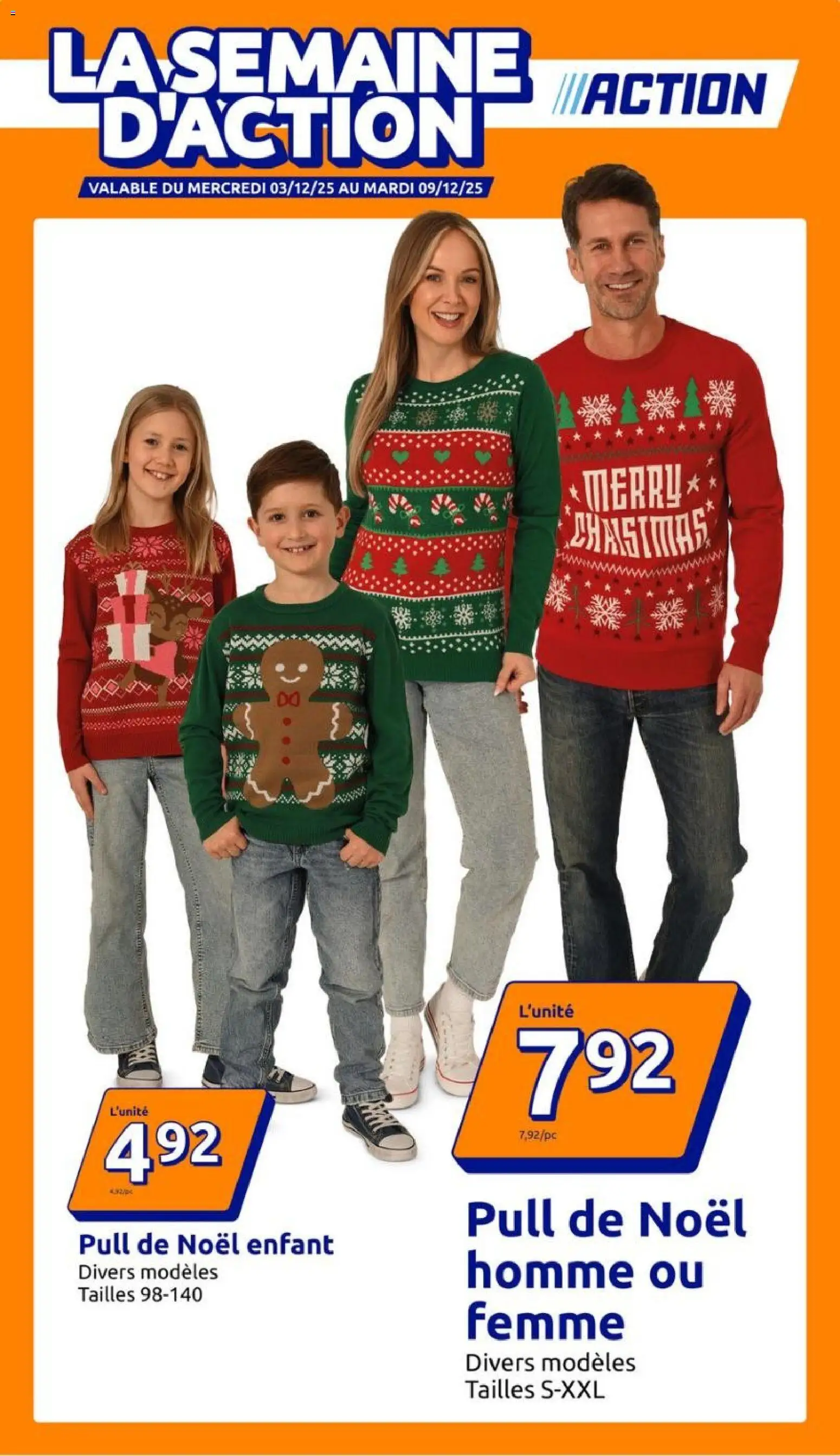 Action catalogue de la semaine 49 - page 1 - valable à partir du 03/12/2025