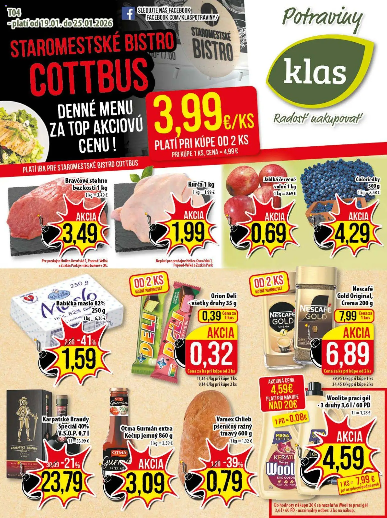 Klas leták - strana 1- platný od 19.01.2026