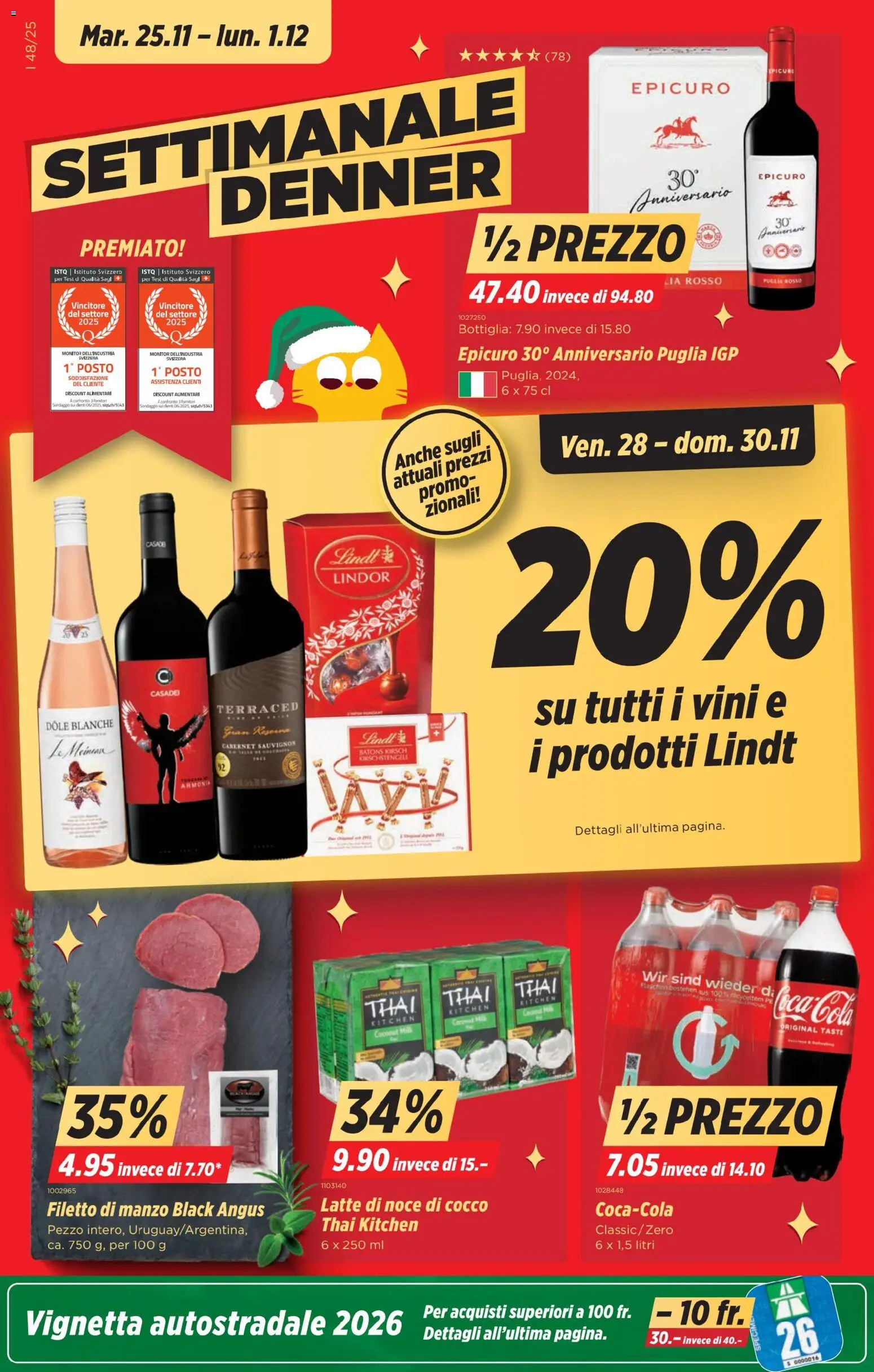 Denner Aktionen IT - Seite 1- gültig ab 25.11.2025