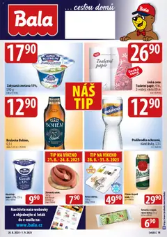 Náhled BALA velký leták + platný od 20.08.2025