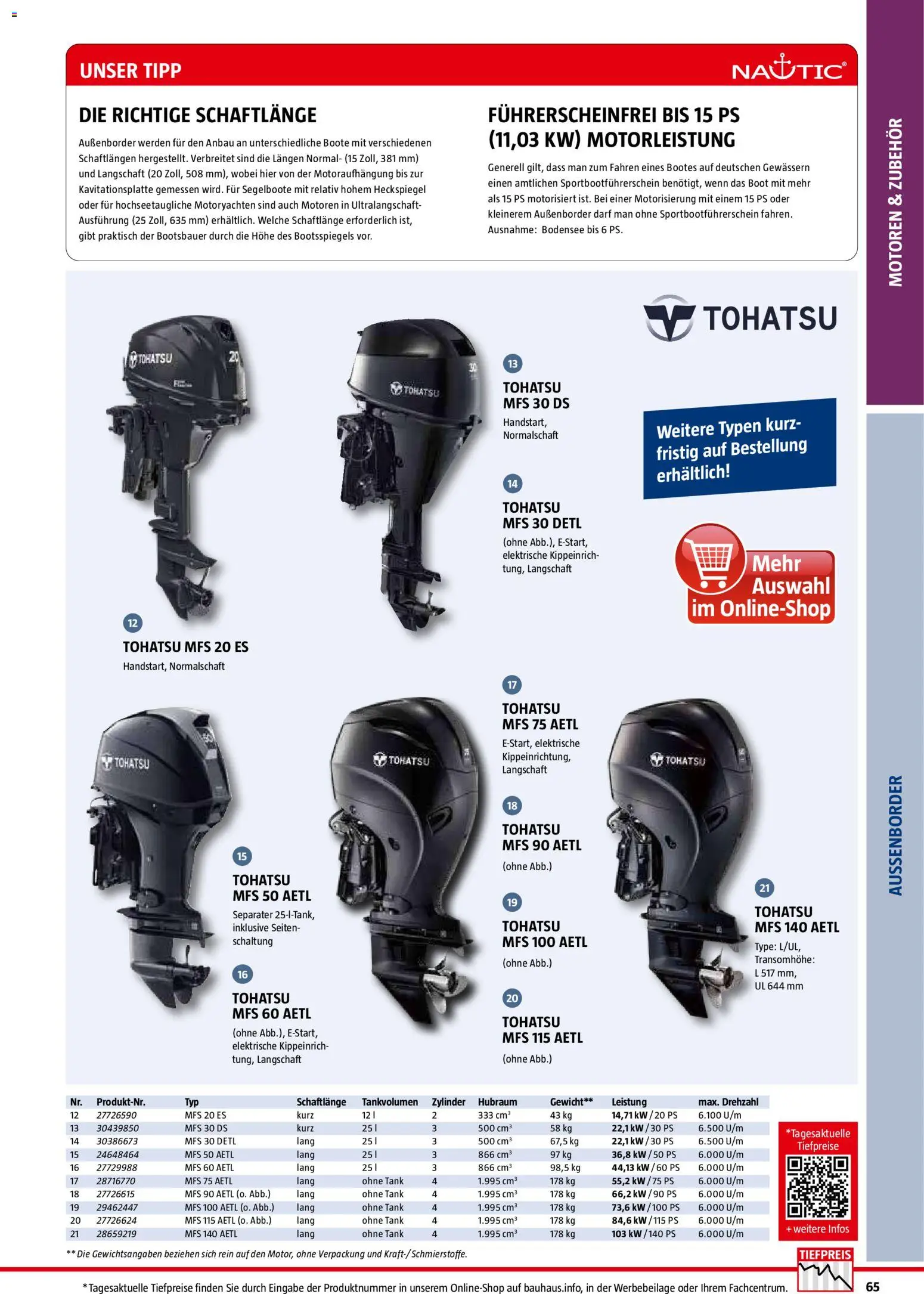 Bauhaus Nautic - page 65- valid from 01.01.2026