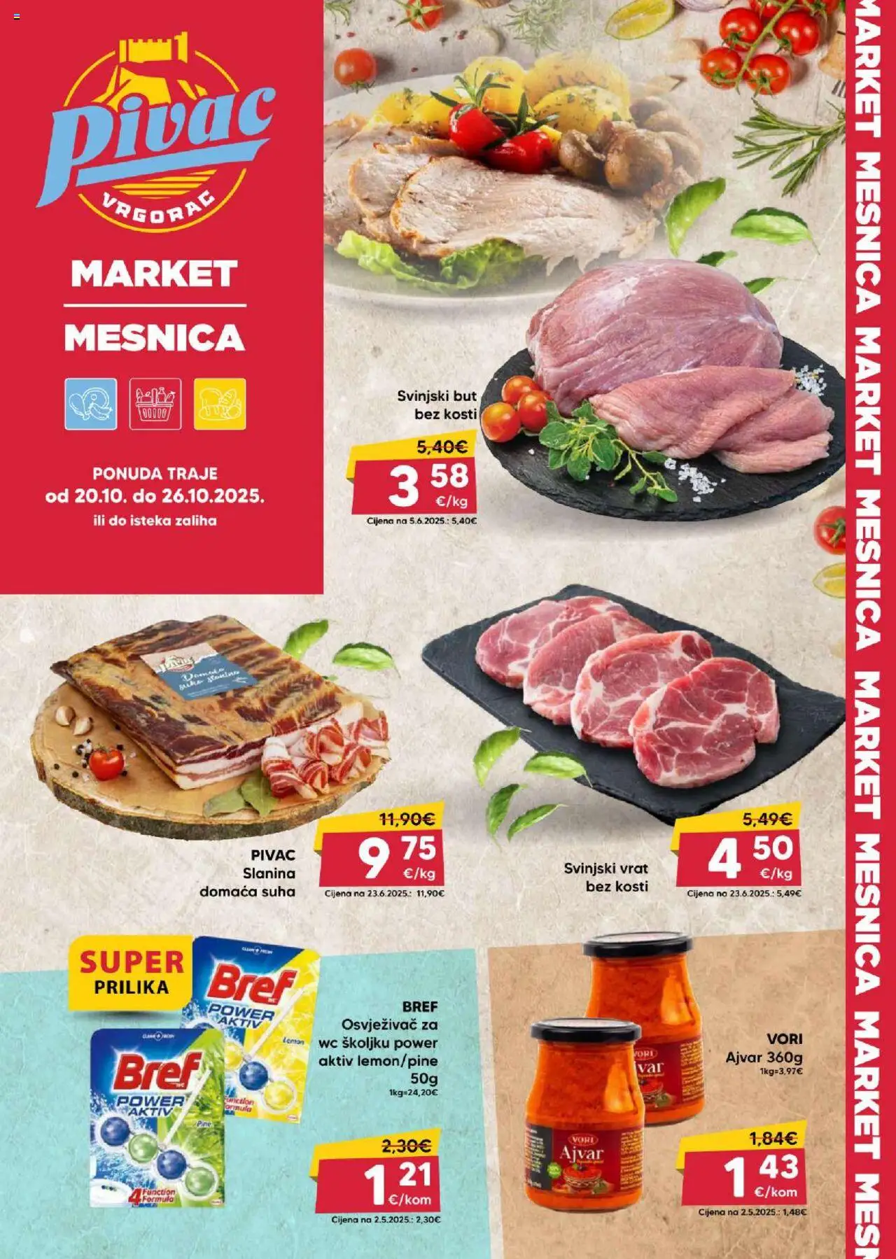 Katalog Pivac - stranica 1- važeći od 20.10.2025