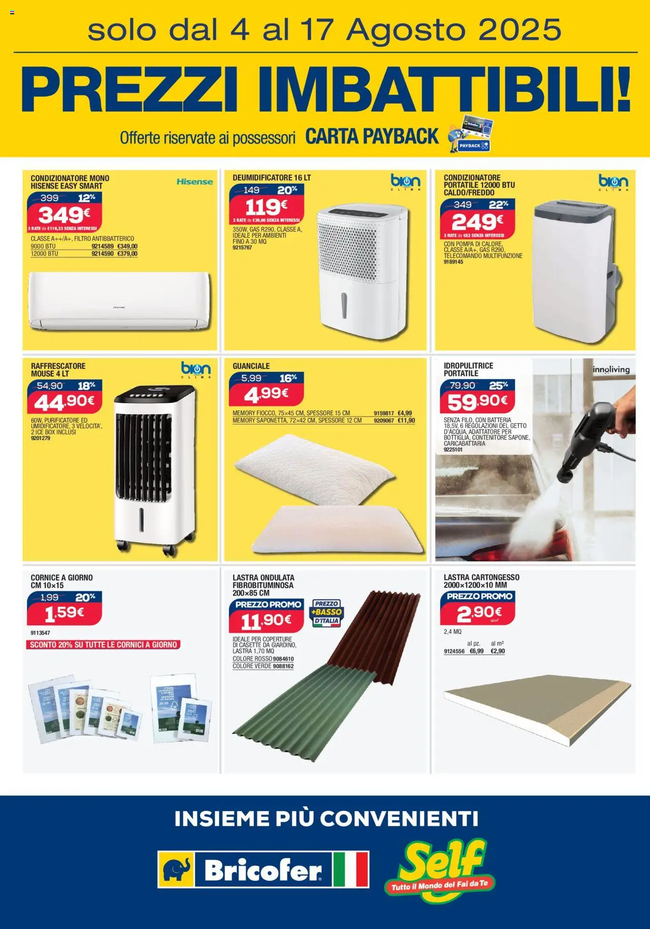 Online Catalogo Self - pagina 1 - valido dal 04/08/2025