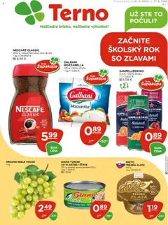 Terno leták platný od 21.08.2025