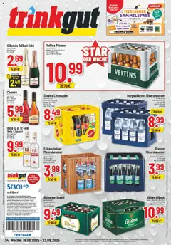 Vorschau Trinkgut Prospekt 	 gültig ab 18.08.2025