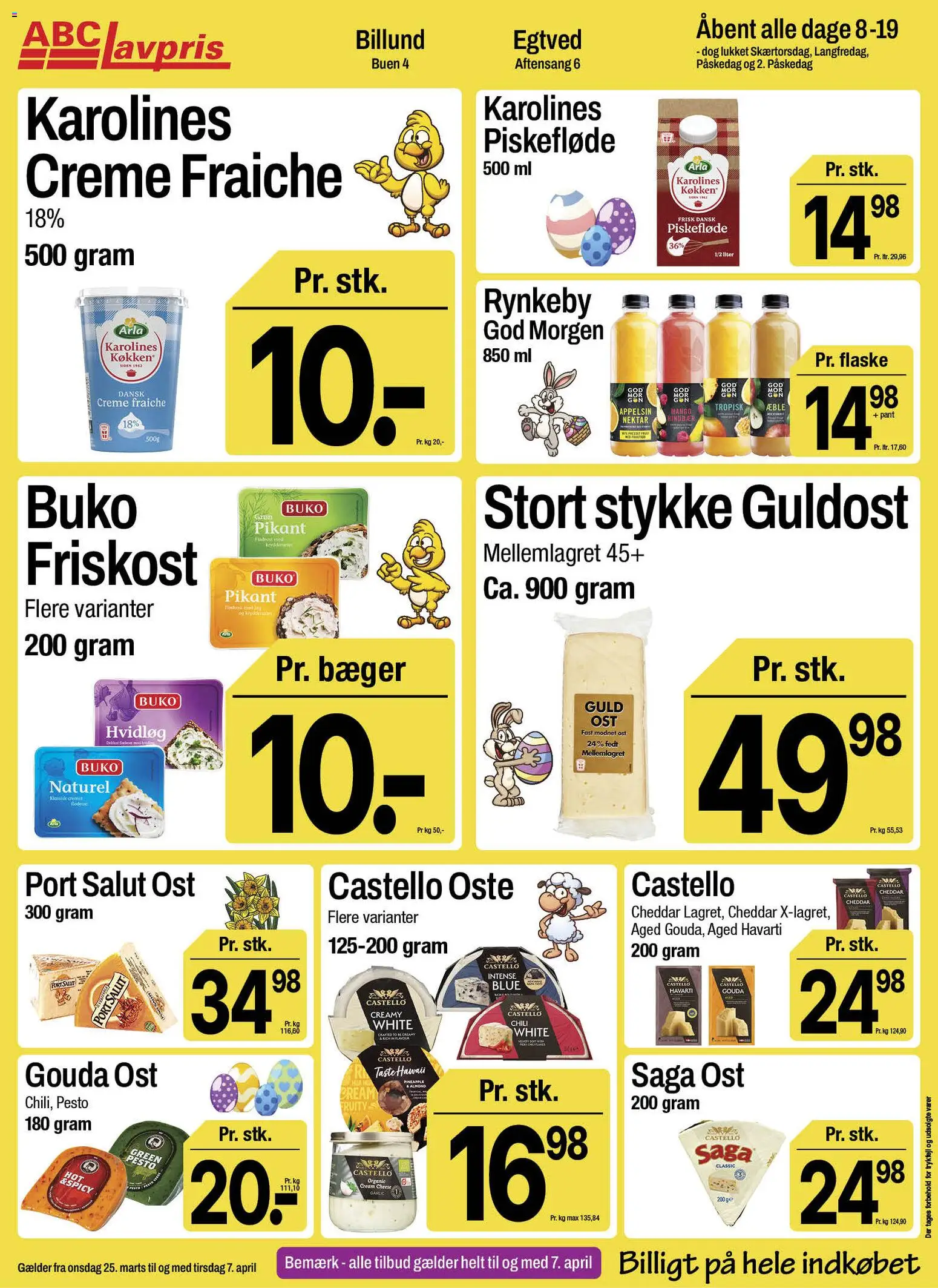 Abc Lavpris - Tilbudsavis uge 13 - page 2- valid from 25/03/2026