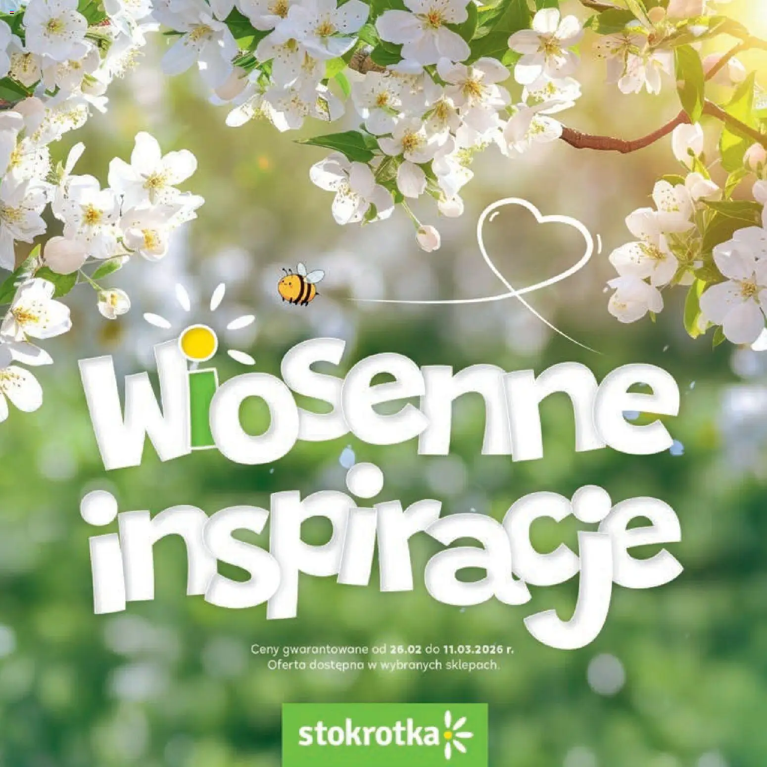Stokrotka Gazetka - Wiosenne Inspiracje - strona 1- ważny od 26.02.2026