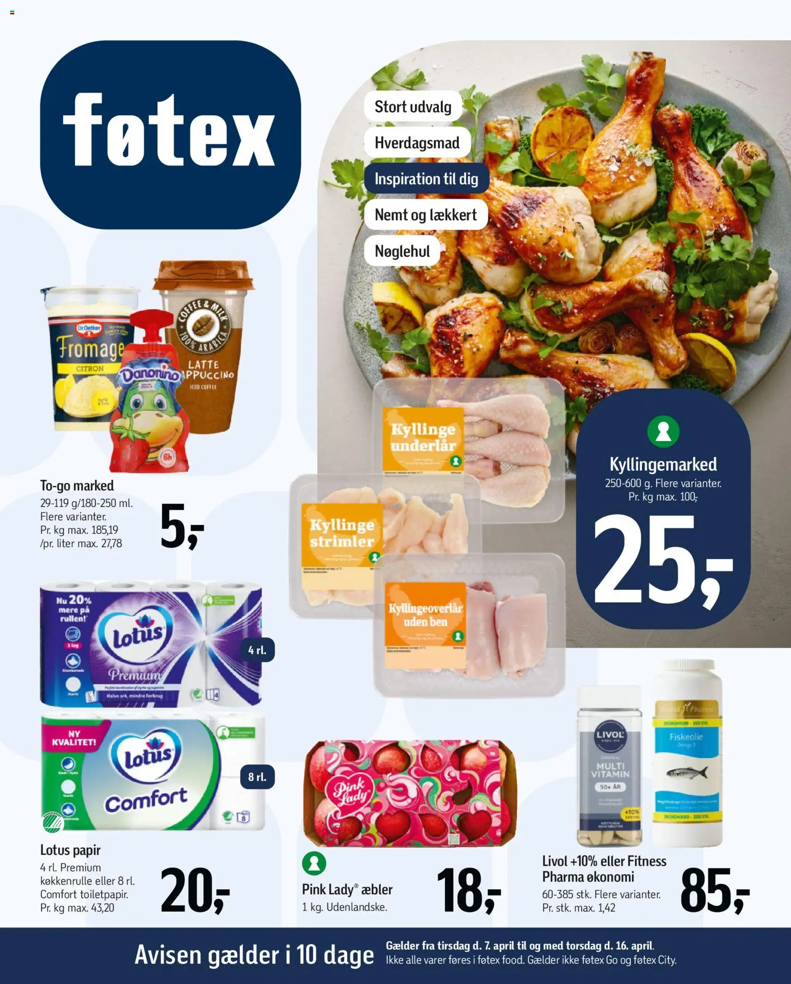Føtex - Tilbudsavis uge 15-16 - page 1- valid from 07/04/2026