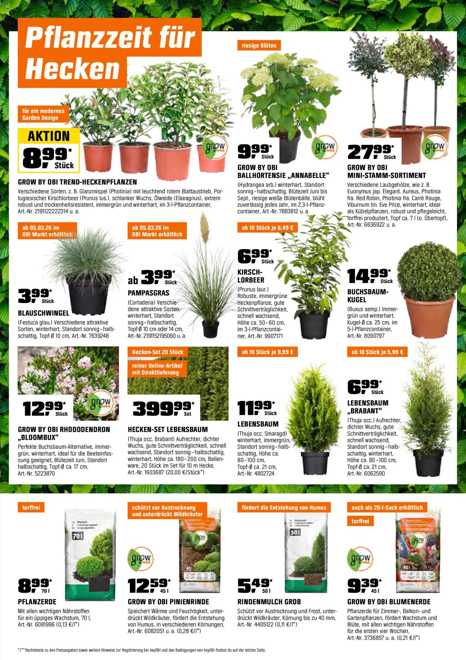 Obi Prospekt 	 - Seite 9 - gültig ab 01.03.2026