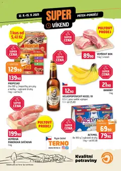 Náhled Terno leták - Super víkend platný od 12.09.2025