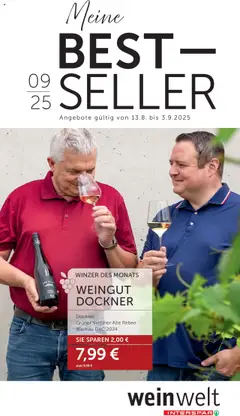 Vorschau Interspar Wein Welt gültig ab 13.08.2025