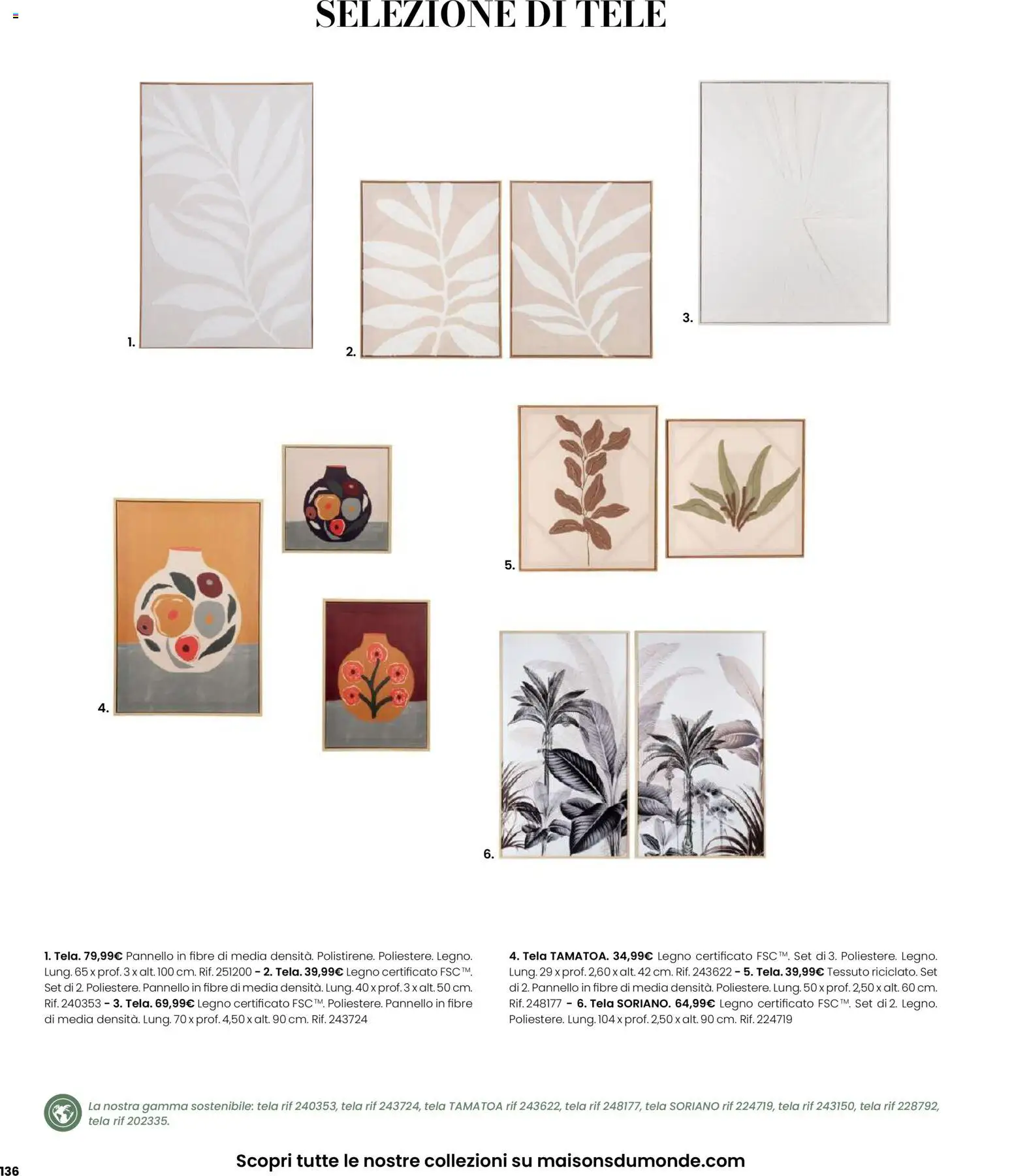 Volantino Maisons du Monde	 - pagina 136 - valido dal 12/02/2026