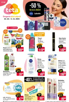 Náhled TETA Drogerie leták platný od 22.10.2025