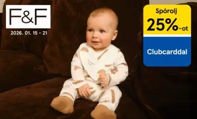 Előnézet F&F akció katalógus érvényes 2026.01.15.-tól