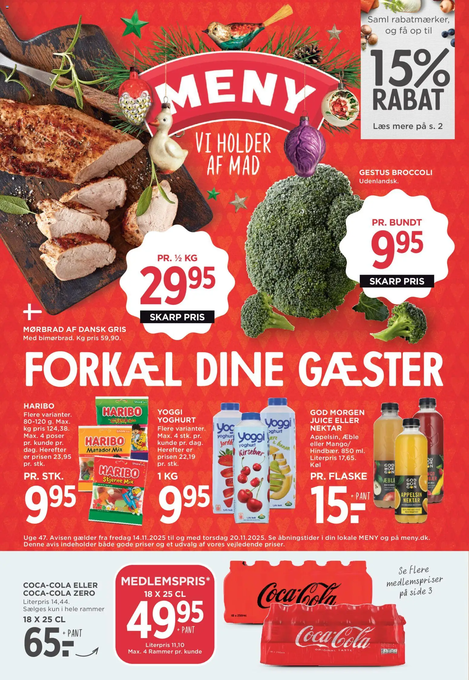 Meny - Black Friday - side 1- gyldig fra 14/11/2025